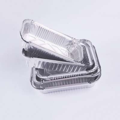 Disposable takeout food container aluminum foil baking tray barbecue pan