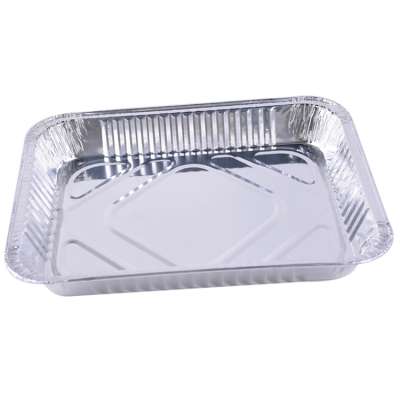 Large Different Size Rectangular Deep Disposable BBQ Aluminum Foil Tin Drip Pans Tray